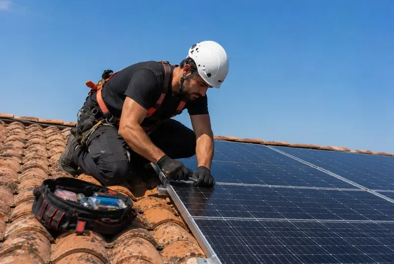 Maintenance et monitoring de panneaux solaires à Fercé