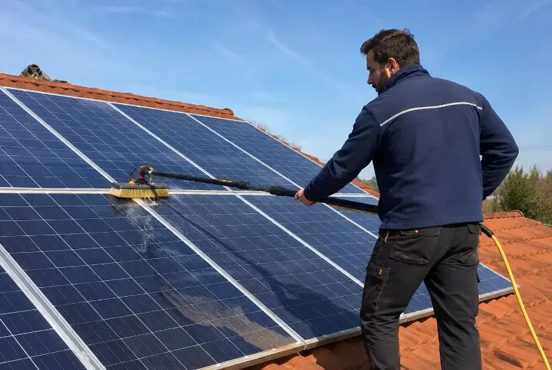 Nettoyage et entretien de panneaux solaires à Fercé